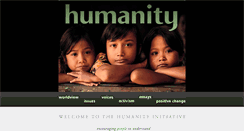 Desktop Screenshot of humanity.org