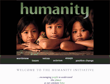 Tablet Screenshot of humanity.org